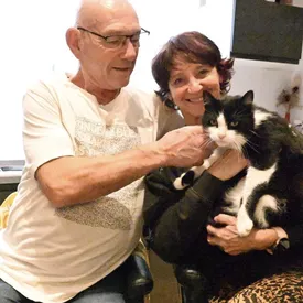 Кот Филу прошел 250 км от Испании до Франции, чтобы найти хозяев, и стал звездой