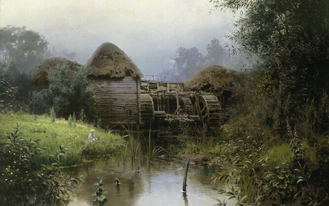 Василий Поленов. «Старая мельница» Василий Поленов. «Старая мельница»