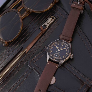 Новые часы Hamilton Khaki Aviation Pilot Pioneer сочетают в себе винтажную эстетику и спортивный стиль