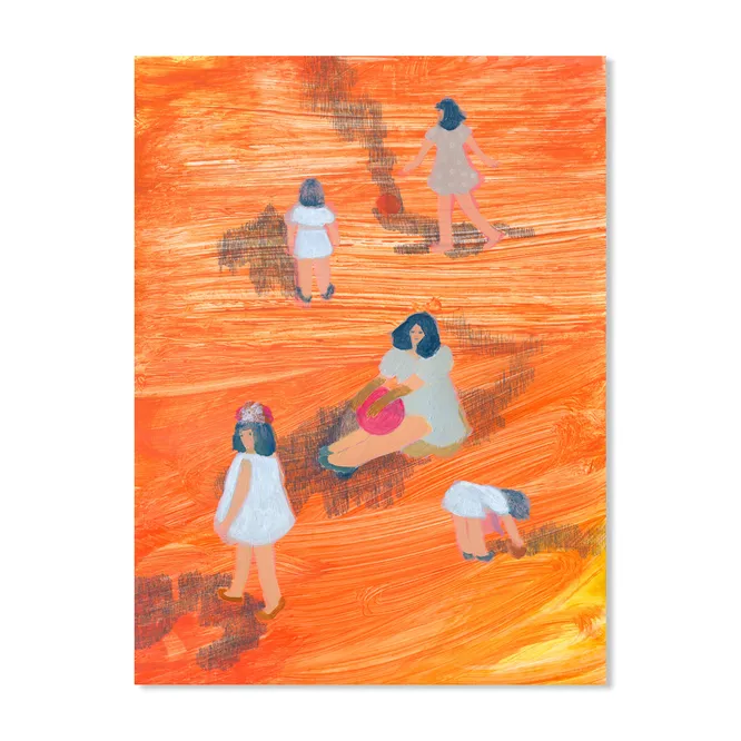 Елена Хасанова, картина «Оранжевый», 12 000 руб., Cube.Market