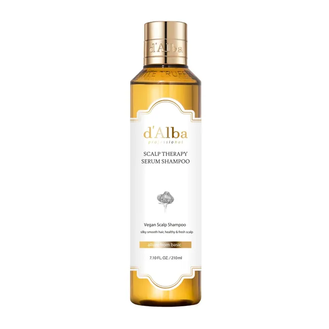 Шампунь Scalp Therapy Serum Shampoo для бережного очищения кожи головы, d'Alba