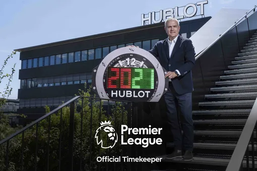 Швейцарская часовая мануфактура Hublot стала официальным хронометристом Английской Премьер-лиги