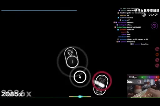 Русскоязычный игрок установил мировой рекорд в музыкальной игре OSU! и сразу получил бан Русскоязычный игрок установил мировой рекорд в музыкальной игре OSU! и сразу получил бан