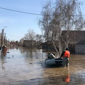 В Оренбургской области из-за паводка подтоплены более 2500 жилых домов