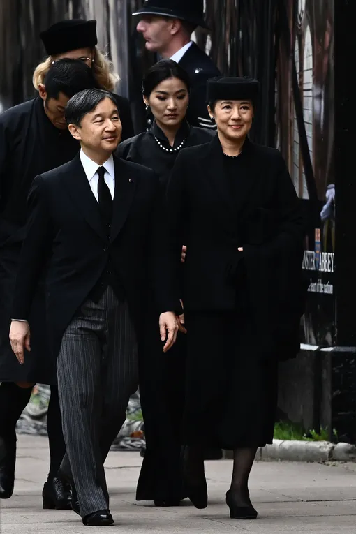 Император Японии Нарухито и императрица Масако.
