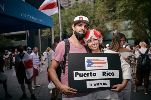 Дэниел, Пуэрто Рико / США: «Ужасно, что есть такой президент, который находится у власти 26 лет. Который должен был служить людям, вместо этого заботиться о себе и своем режиме».
