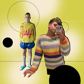 Как вязание стало главным модным трендом 2021-го — на подиуме, в соцсетях и в жизни Как вязание стало главным модным трендом 2021-го — на подиуме, в соцсетях и в жизни