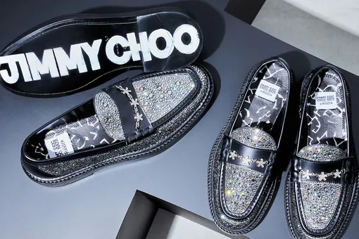 Jimmy Choo, дизайнер Эрик Хейз и модный куратор Погги выпустили совместную коллекцию