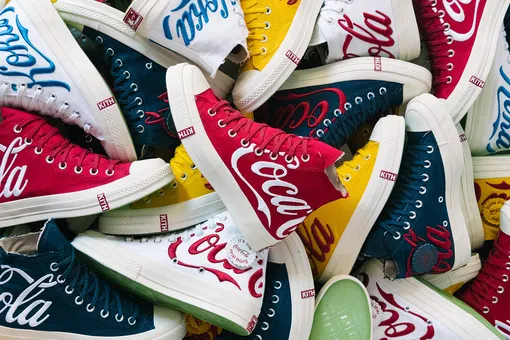 KITH x Coca-Cola x Converse Chuck 70, Friends&Family релиз 2019 года