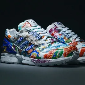 adidas и мануфактура Meissen выпустили коллекционную пару кроссовок с фарфоровыми вставками