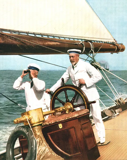 Король Георг V — яхтсмен