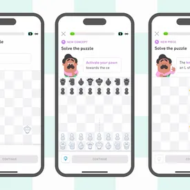 Duolingo запускает курс по изучению игры в шахматы Duolingo запускает курс по изучению игры в шахматы