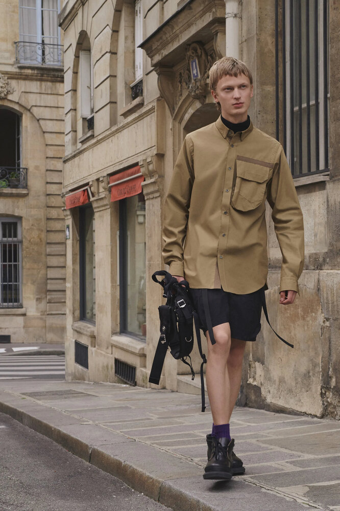 Sacai весна-лето 2022 Sacai и Dries Van Noten