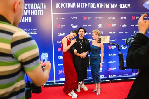 Ирина Горбачева, Олег Трофим и Кристина Асмус Ирина Горбачева, Олег Трофим и Кристина Асмус