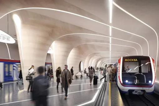 Бюро Захи Хадид не будет строить станцию метро в Москве