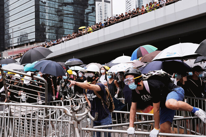 Порносайты Гонконга перестали работать, чтобы люди вышли протестовать против закона об экстрадиции