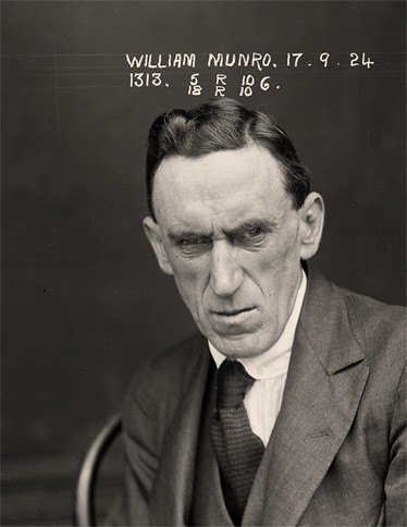 Уильям Манро, 17 сентября 1924 года, центральное полицейское управление, Сидней