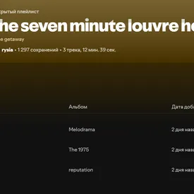 В Spotify появился плейлист «Семь минут на ограбление Лувра»