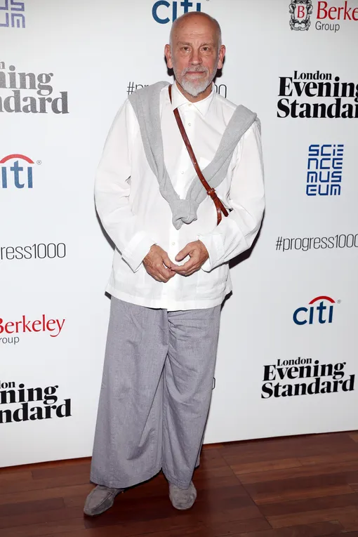 LONDON, UNITED KINGDOM — SEPTEMBER 7: John Malkovich attends London Evening Standards Progress 1000 at Science Museum on September 7, 2016 in London, England. (Photo by