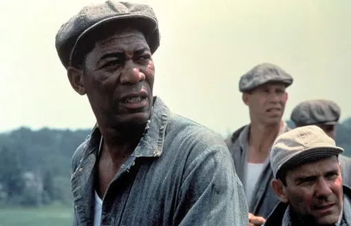 Морган Фримен в фильме «Побег из Шоушенка»