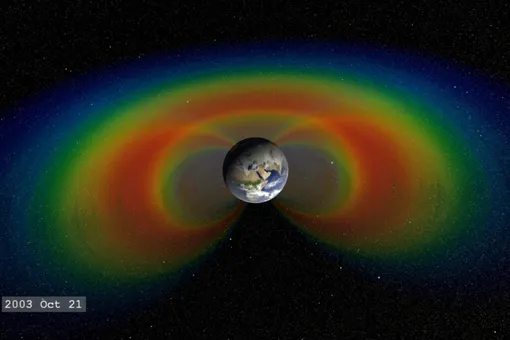 NASA сообщило о расширяющейся аномалии в магнитном поле над Землей