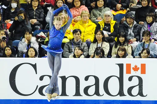 Фигуристка Александра Трусова побила два собственных мировых рекорда на Гран-при Skate Canada