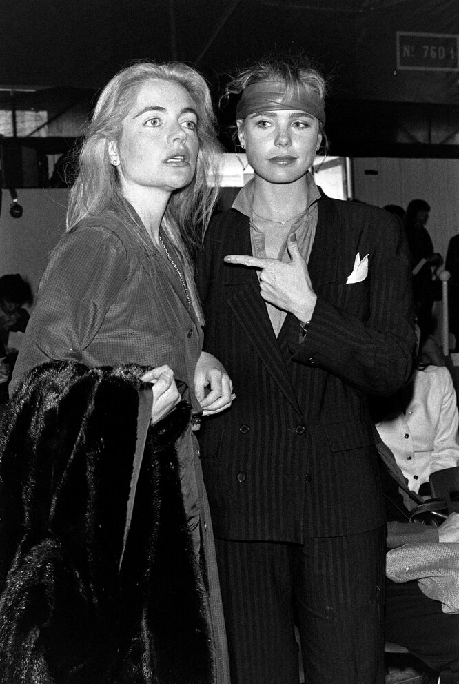 Christian Dior Fall 1981 Ready to Wear Runway — 7 Apr 1981Mariel Hemingway and Margaux Hemingway attend the show7 Apr 1981