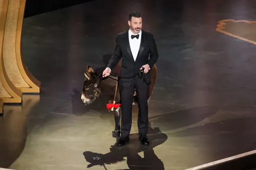 На сцену «Оскара-2023» вышли осел и «кокаиновый медведь». Что это было?