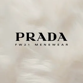 Прямая трансляция мужского показа Prada осень-зима 2021 Прямая трансляция мужского показа Prada осень-зима 2021