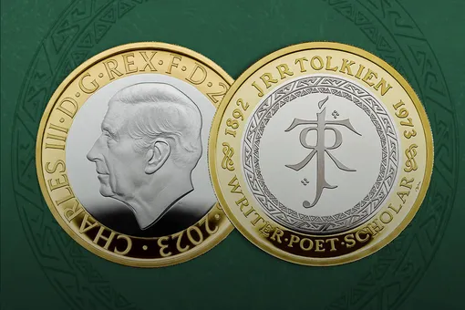 В Великобритании выпустили посвященную Толкину монету — к 50-летию со дня смерти писателя