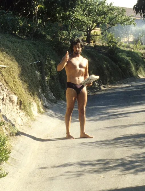Сильвестр Сталлоне в Малибу, 1979
