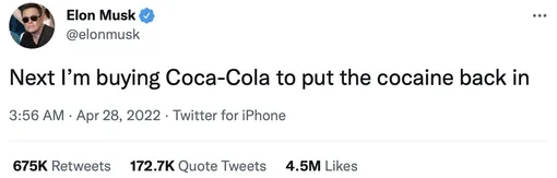 «Следующим делом я покупаю Coca-Cola, чтобы вернуть в нее кокаин»