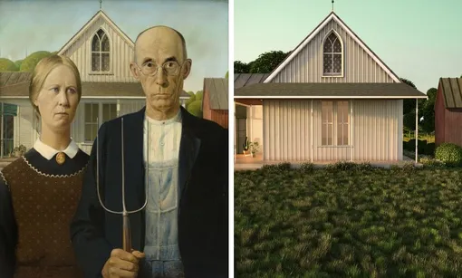 Grant Wood, American Gothic Grant Wood, American Gothic