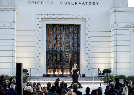 Концерт парке астрономической обсерватории Гриффит в Лос-Анджелесе, 24 октября 2021 года.