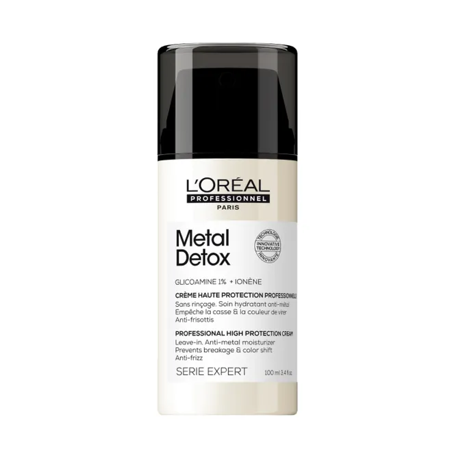 Несмываемый крем с эффектом термозащиты Metal Detox, L'Oréal Professionnel