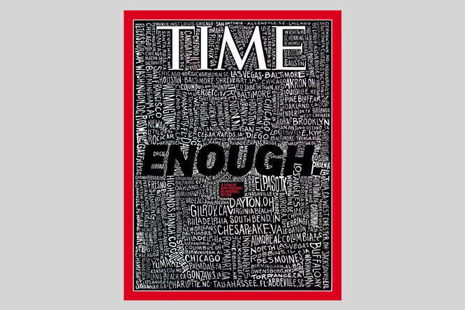 Time посвятил обложку проблеме внутреннего террора. Так журнал отреагировал на стрельбу в Огайо и Техасе