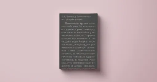 В. Г. Зебальд, «Естественная история разрушений»