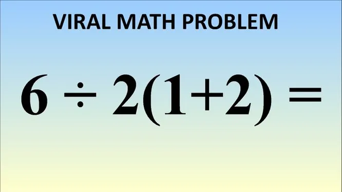 Пользователь Twitter под ником @iambuterastann опубликовал простейшую математическую задачу, но решившие ее подписчики тут же разделились во мнениях. Пример выглядел так: 6/2(1+2). Попробуете посчитать?