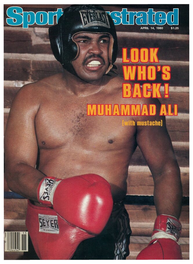 Мохаммед Али на обложке журнала Sports Illustrated
