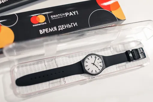 Swatch и Mastercard представили часы с поддержкой бесконтактной оплаты