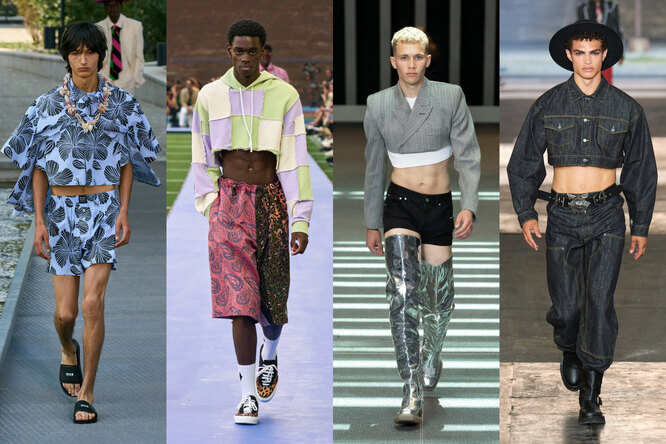 Marcelo Burlon County of Milan, MSGM, VTMNTS, Moschino весна-лето 2023 Marcelo Burlon County of Milan, MSGM, VTMNTS, Moschino весна-лето 2023