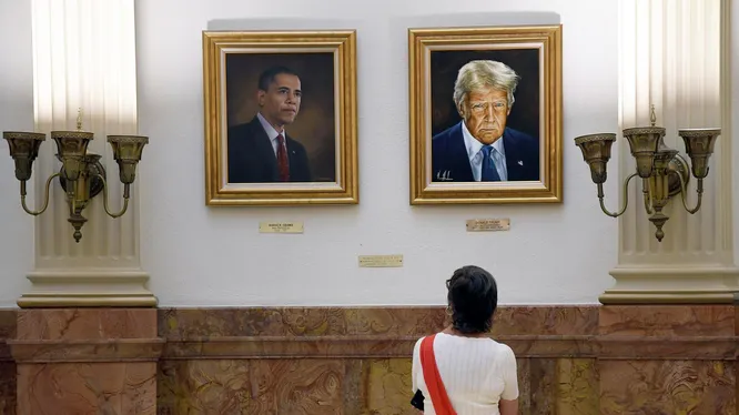 Новый портрет Дональда Трампа