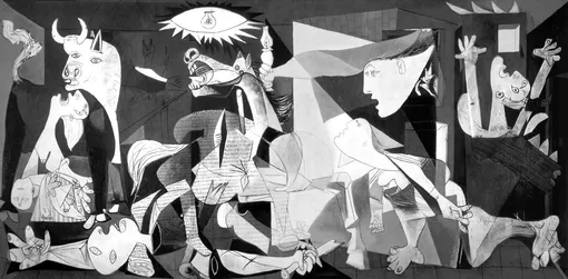 Пабло Пикассо, Герника. 1937 год. Музей королевы Софии, Мадрид