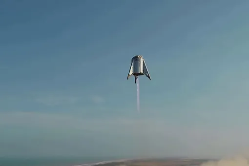 В Техасе прошли испытания прототипа космического корабля SpaceX. Илон Маск придумал его для межпланетных путешествий