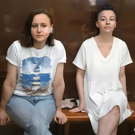 Евгению Беркович и Светлану Петрийчук приговорили к шести годам колонии по делу об оправдании терроризма