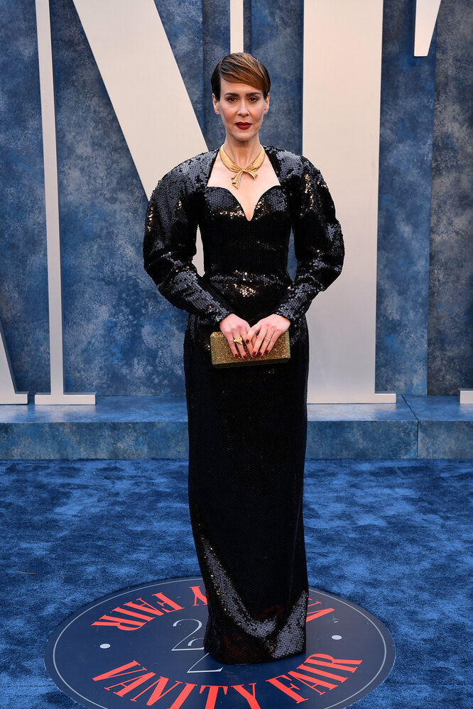 Сара Полсон в Nina Ricci Сара Полсон в Nina Ricci