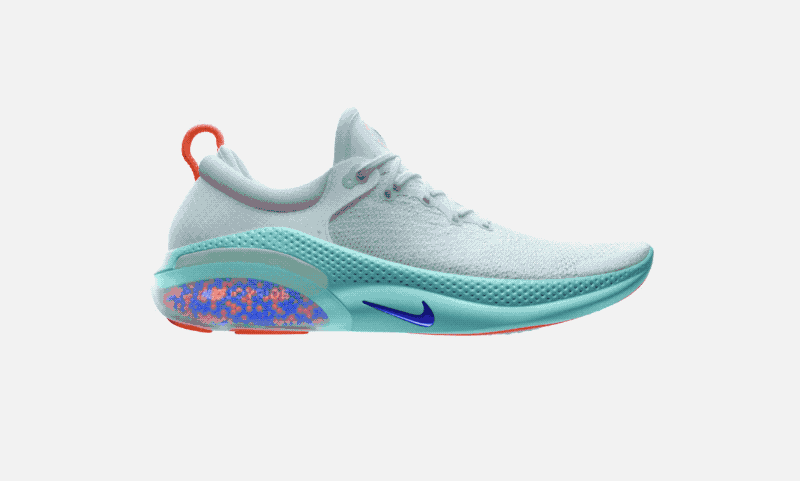 Структура подошвы Nike Joyride Структура подошвы Nike Joyride