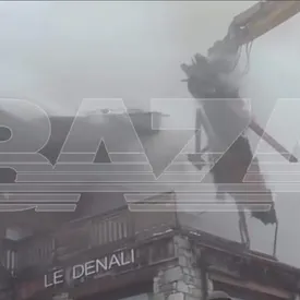 В Куршевеле сгорел бутик Rendez-Vous