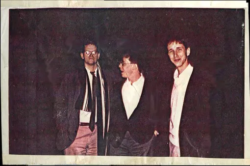 Студент Мэтт Джейкобсон, Тодд О'Нил и Пол МакГлойн в 1983 году.
