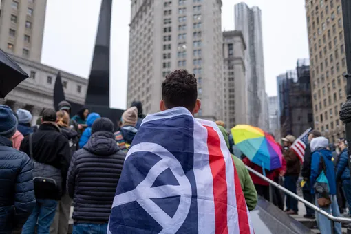 Протесты в Нью-Йорке, 10 января